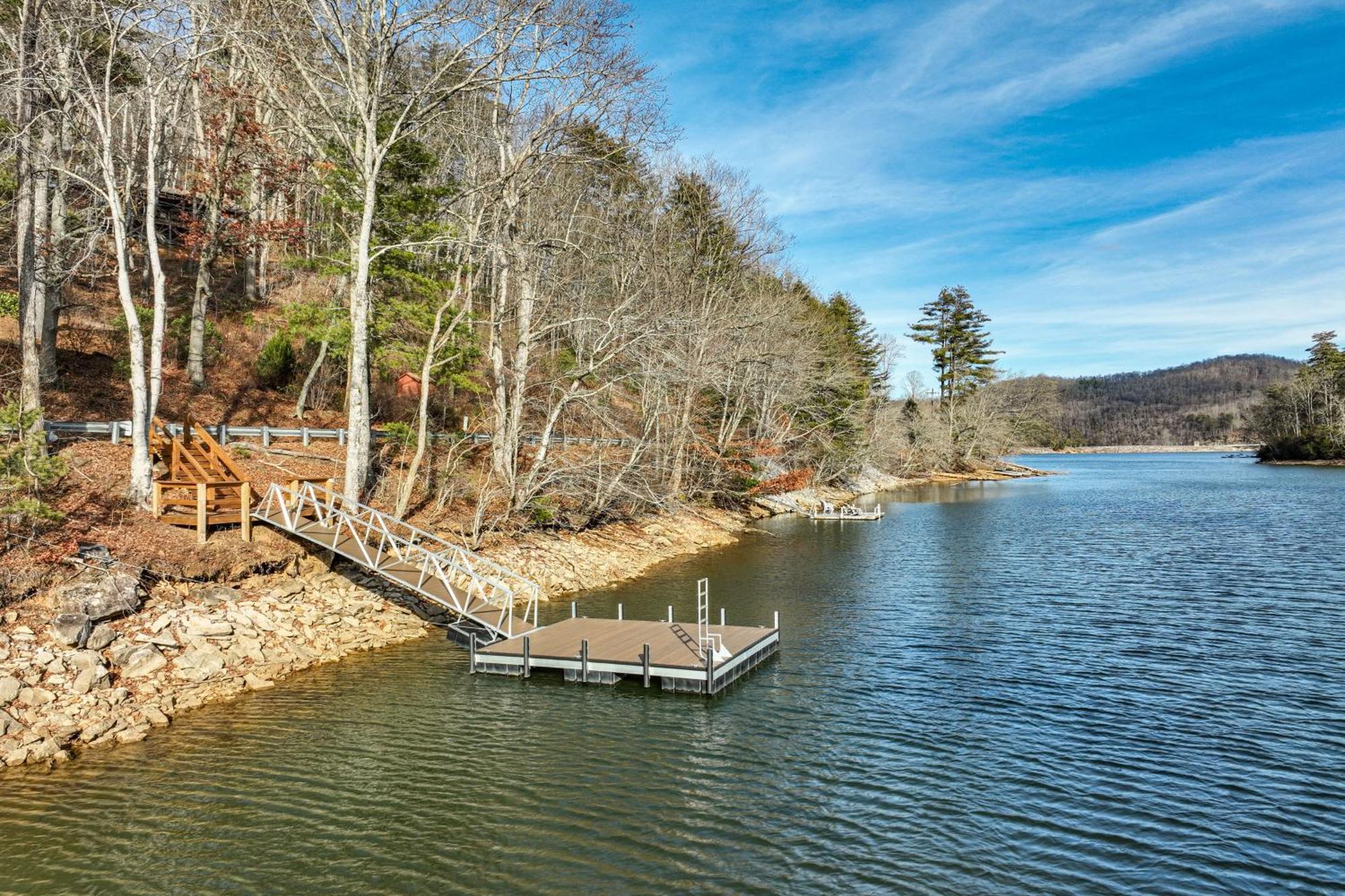 Lakeside Cashiers Cabin With Private Boat Dock! Cullowhee Экстерьер фото